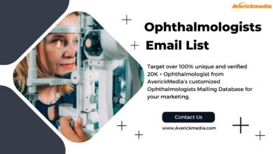 ophthalmologist email list